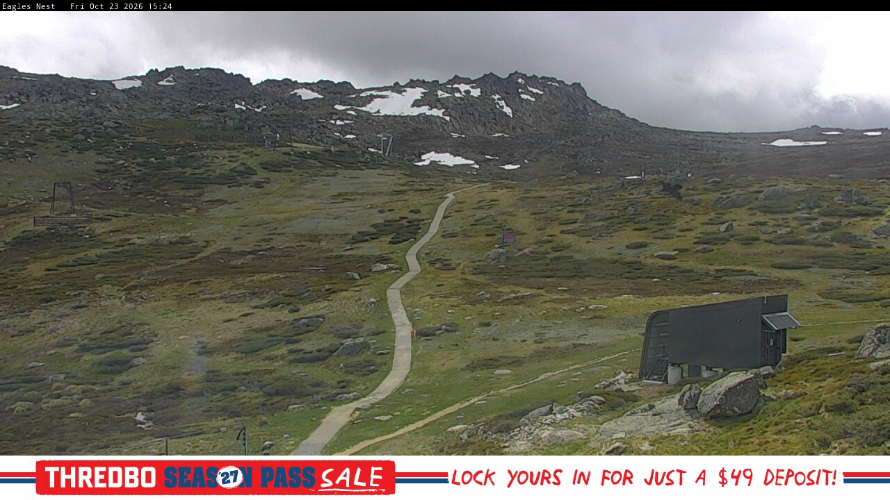 Webcam Thredbo: Kosciuszko walking track