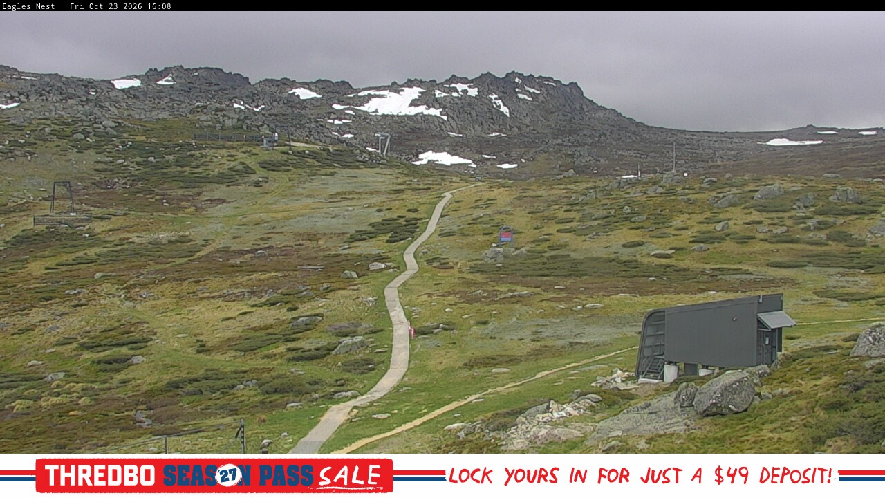 Webcam Thredbo: Kosciuszko walking track