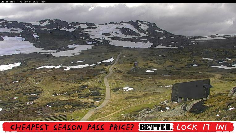 Webcam Thredbo: Kosciuszko walking track