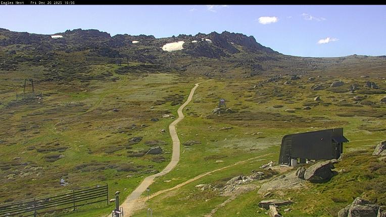 Webcam Thredbo: Kosciuszko walking track