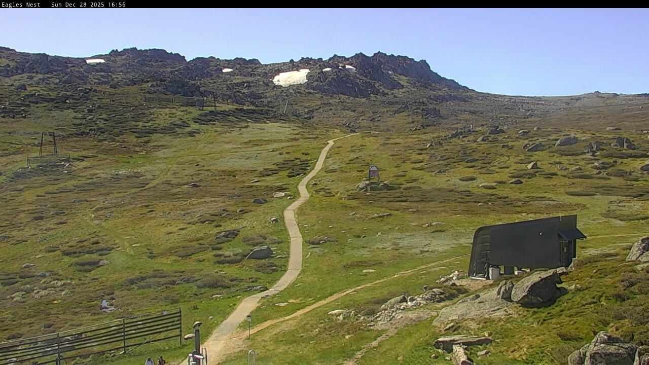 Webcam Thredbo: Kosciuszko walking track