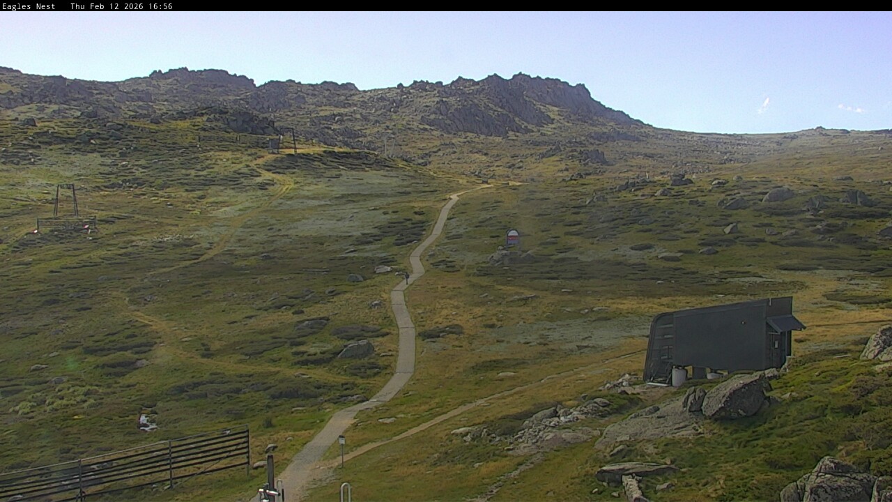 Webcam Thredbo: Kosciuszko walking track