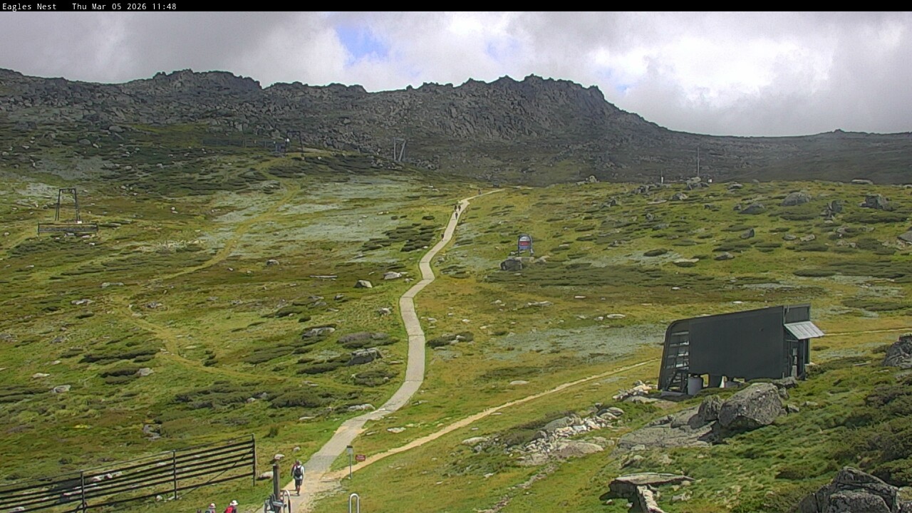 Webcam Thredbo: Kosciuszko walking track