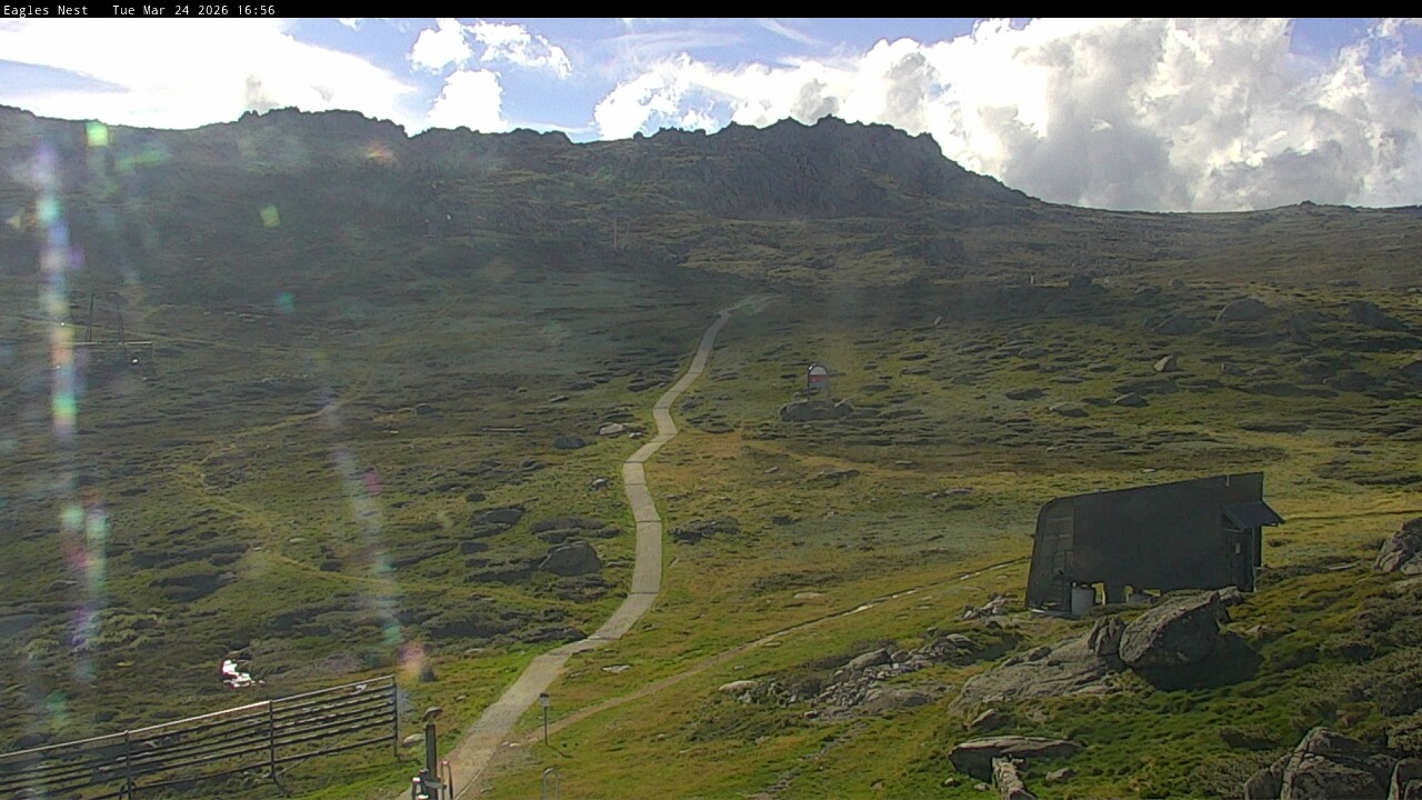 Webcam Thredbo: Kosciuszko walking track