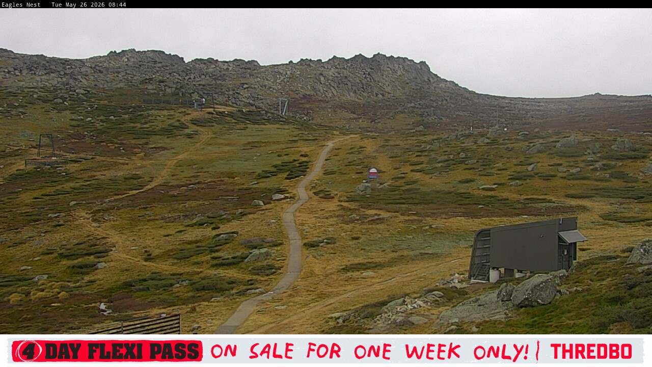 Webcam Thredbo: Kosciuszko walking track