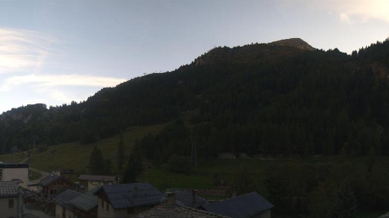 Webcam Tignes: Brévières - 1550m