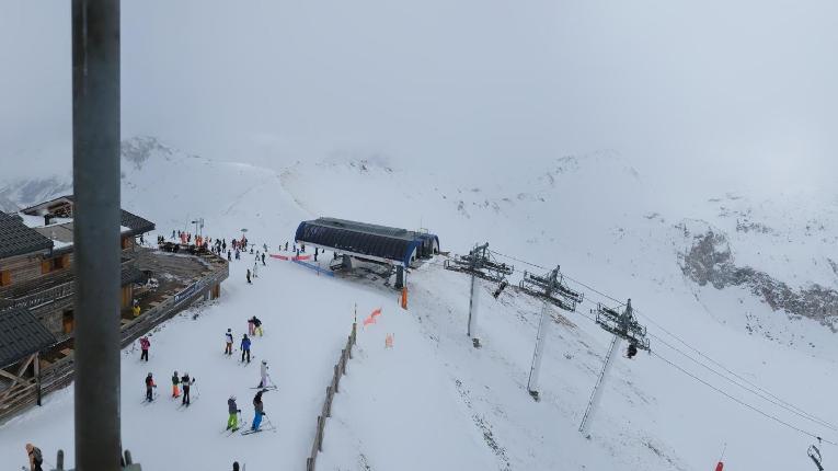 Webcam Tignes: Tovière - 2704m