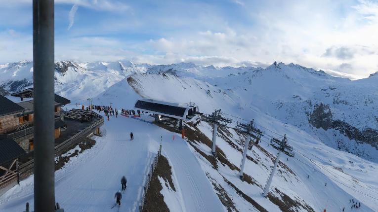 Webcam Tignes: Tovière - 2704m