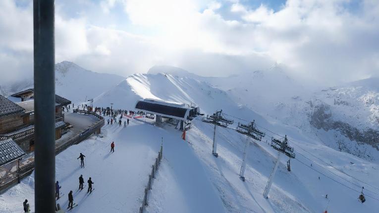 Webcam Tignes: Tovière - 2704m
