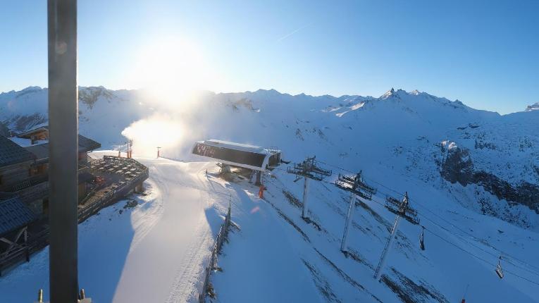 Webcam Tignes: Tovière - 2704m