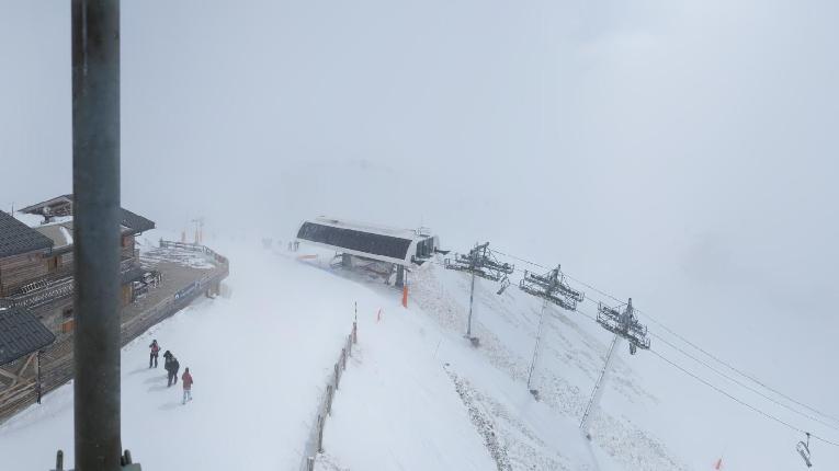 Webcam Tignes: Tovière - 2704m