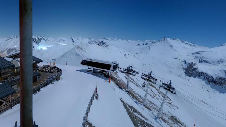 Webcam Tignes: Tovière - 2704m