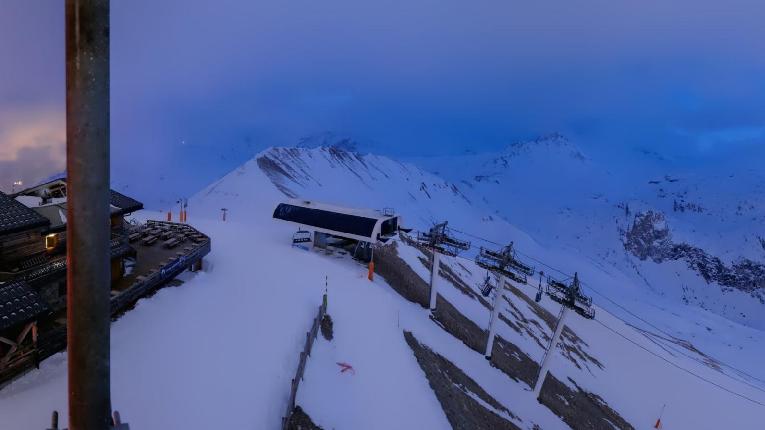 Webcam Tignes: Tovière - 2704m