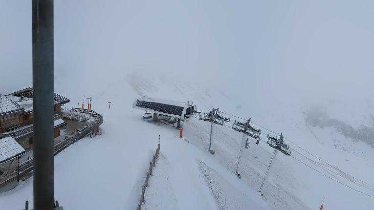 Webcam Tignes: Tovière - 2704m