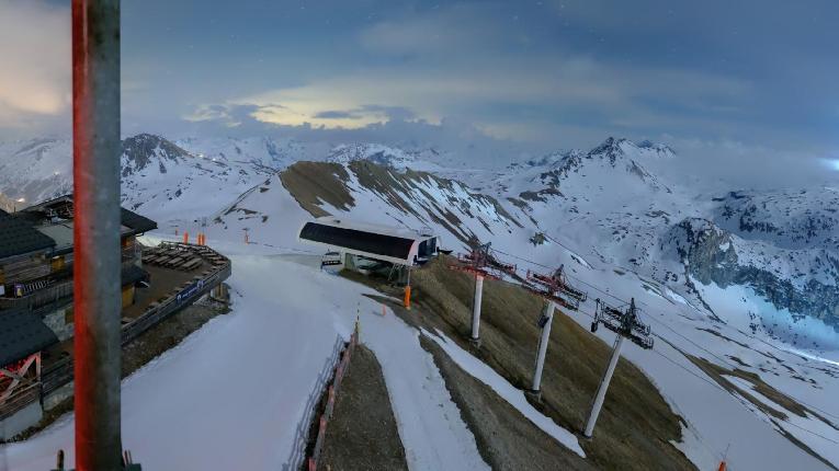 Webcam Tignes: Tovière - 2704m