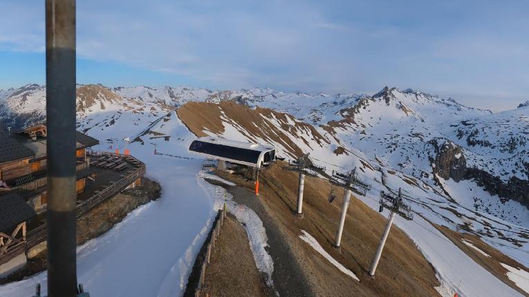 Webcam Tignes: Tovière - 2704m