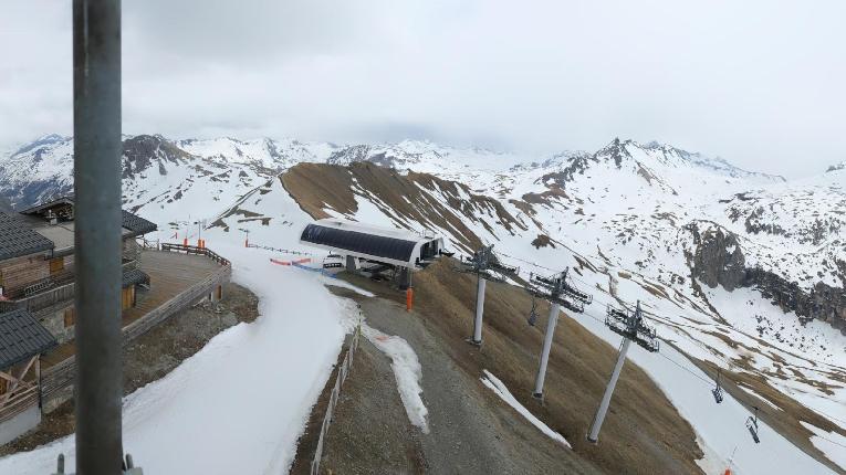 Webcam Tignes: Tovière - 2704m