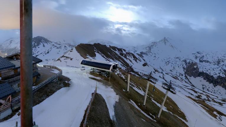 Webcam Tignes: Tovière - 2704m