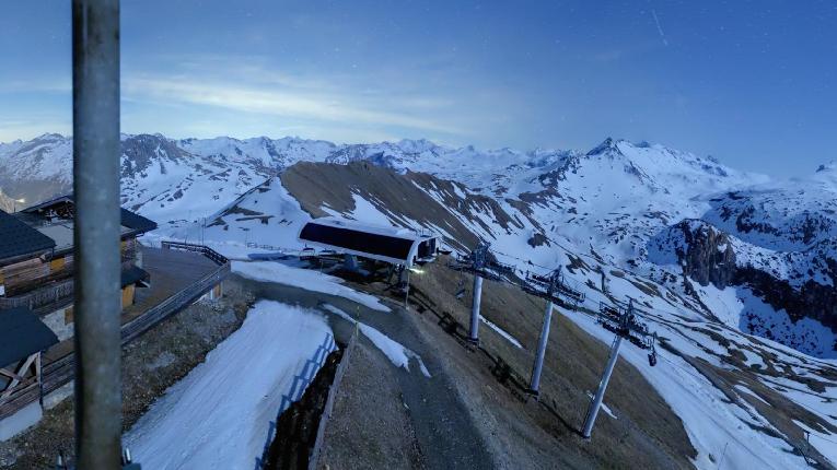Webcam Tignes: Tovière - 2704m