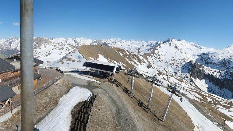 Webcam Tignes: Tovière - 2704m