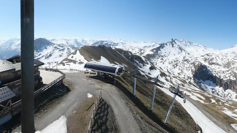 Webcam Tignes: Tovière - 2704m