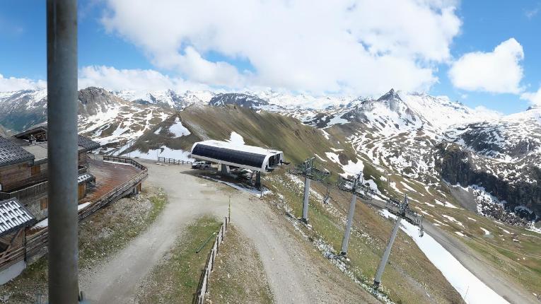 Webcam Tignes: Tovière - 2704m