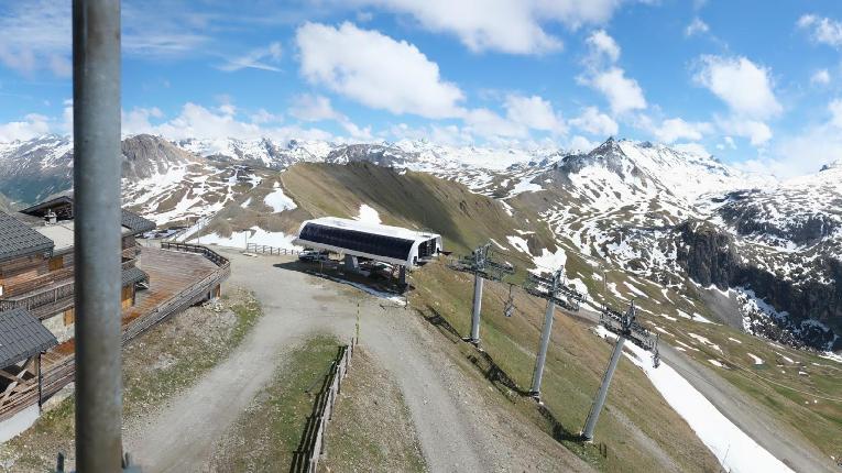 Webcam Tignes: Tovière - 2704m