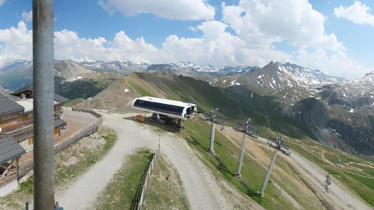 Webcam Tignes: Tovière - 2704m