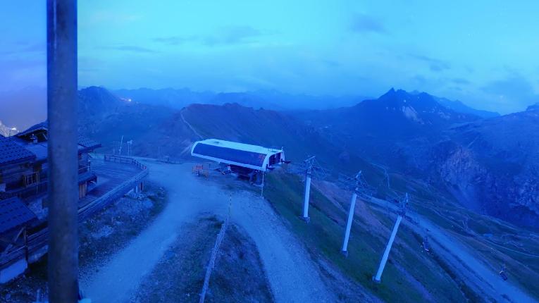 Webcam Tignes: Tovière - 2704m
