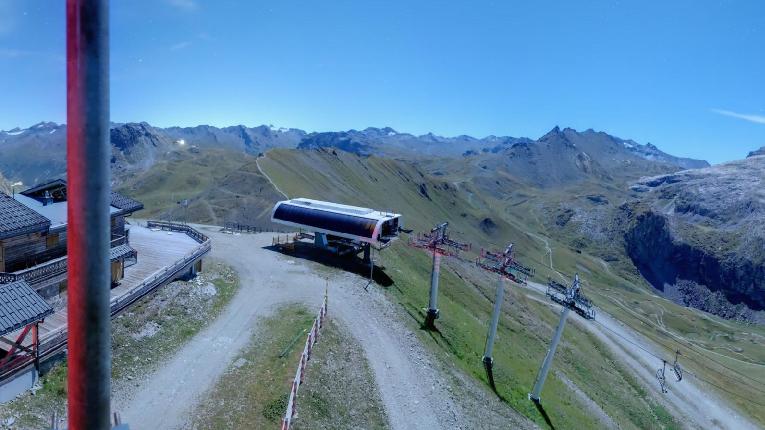 Webcam Tignes: Tovière - 2704m