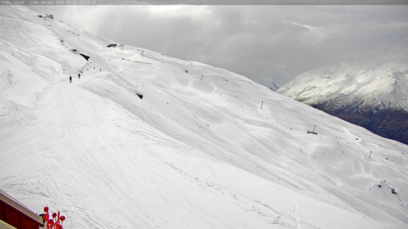 Webcam Treble Cone: Home basin Mid mountain