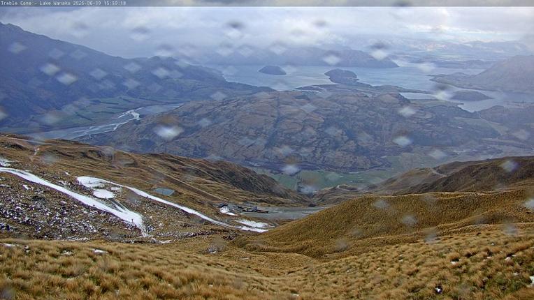 Webcam Treble Cone: Lake Wanaka view
