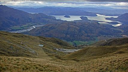 Treble Cone: Lake Wanaka view (treblecone.com)