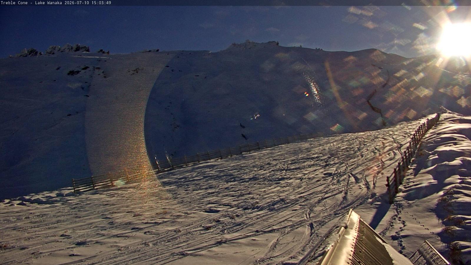 Webcam Treble Cone: Saddle basin
