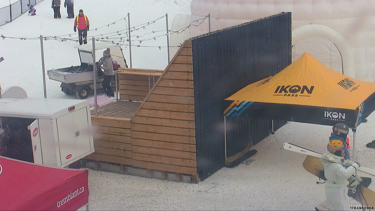 Webcam Tremblant: Base Sud