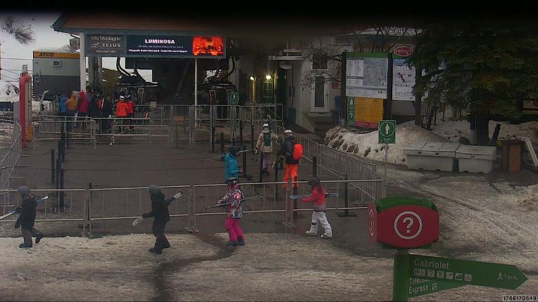 Webcam Tremblant: Base Sud