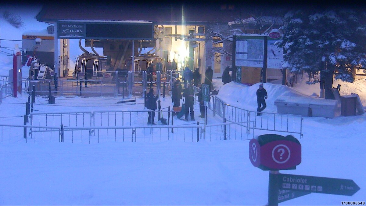 Webcam Tremblant: Base Sud