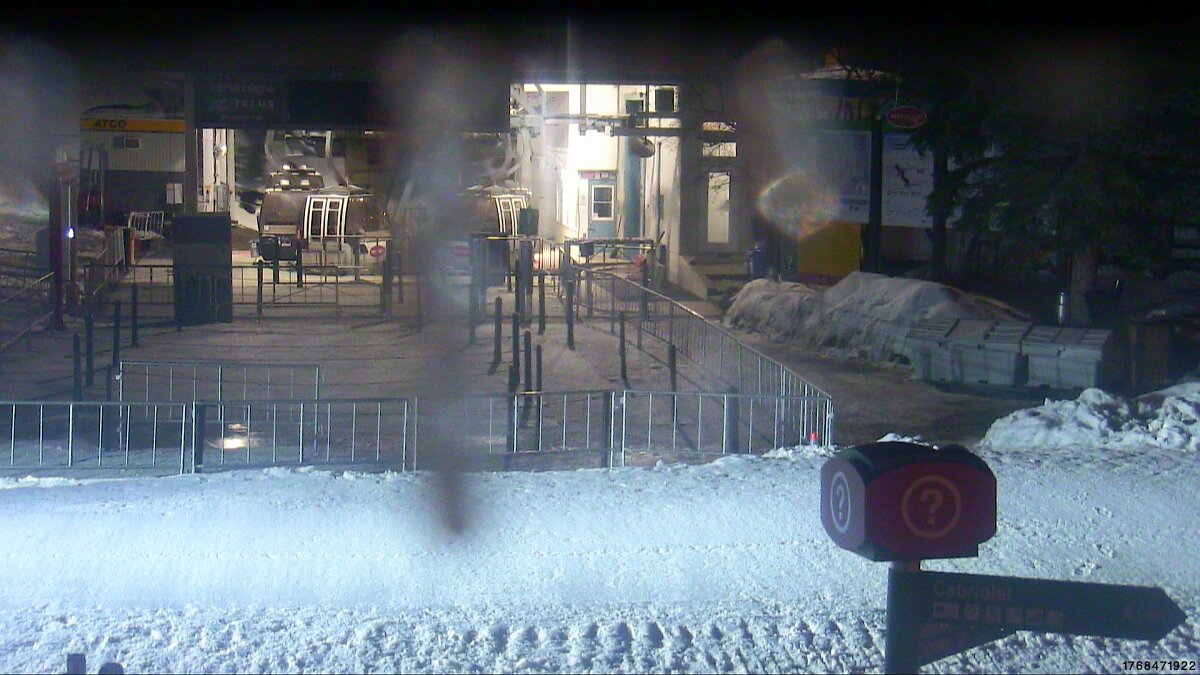 Webcam Tremblant: Base Sud