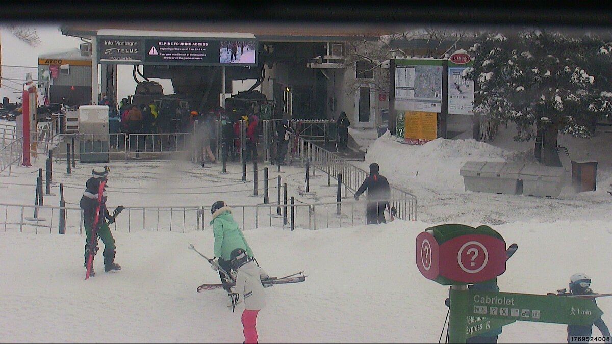 Webcam Tremblant: Base Sud