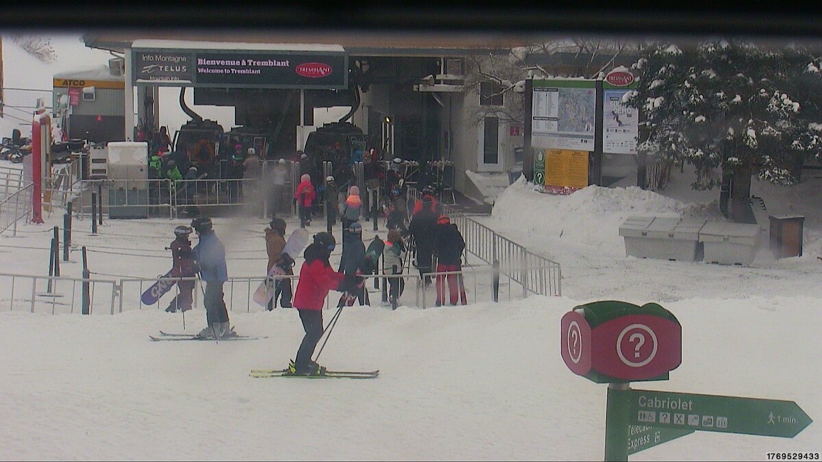 Webcam Tremblant: Base Sud