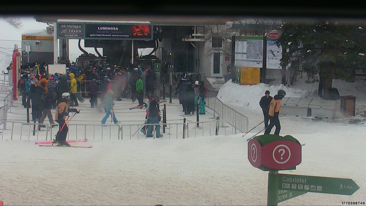 Webcam Tremblant: Base Sud