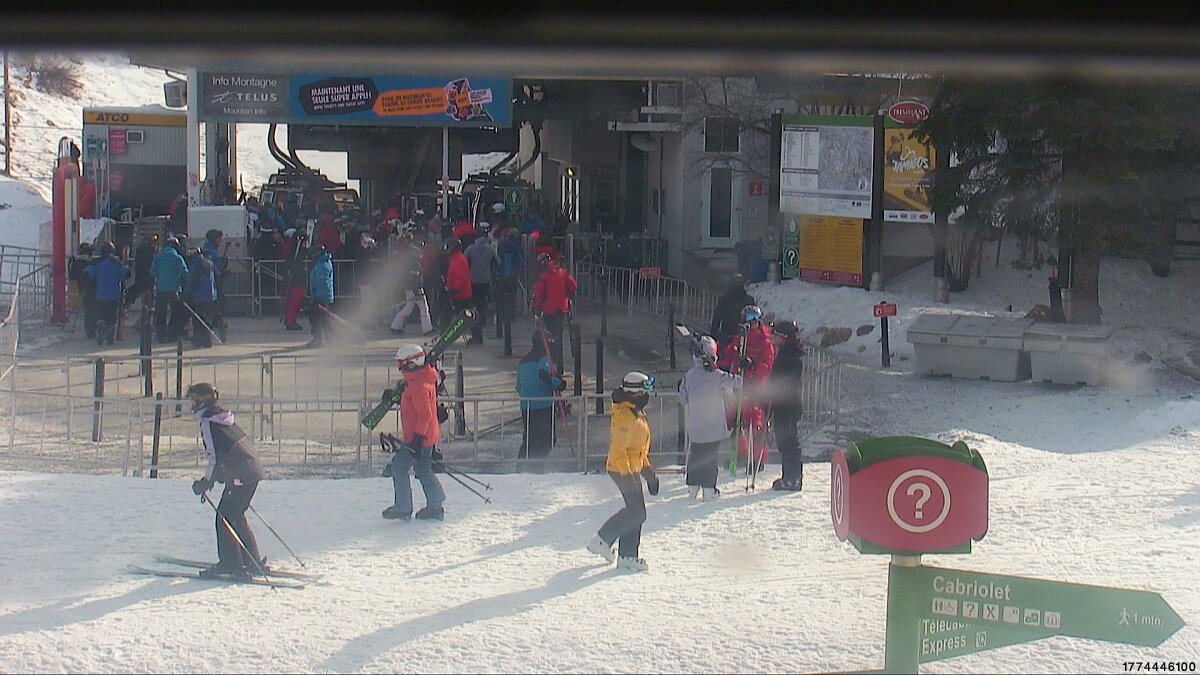 Webcam Tremblant: Base Sud