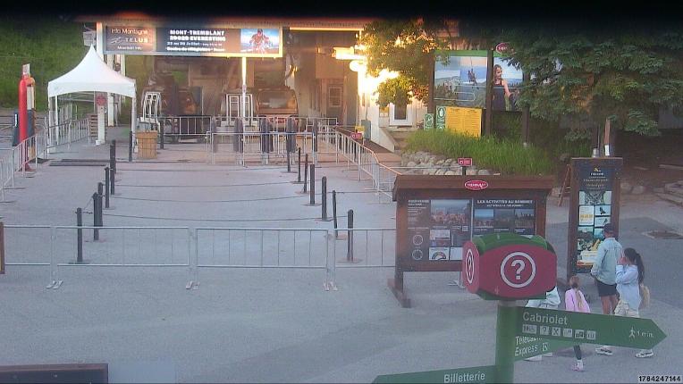 Webcam Tremblant: Base Sud