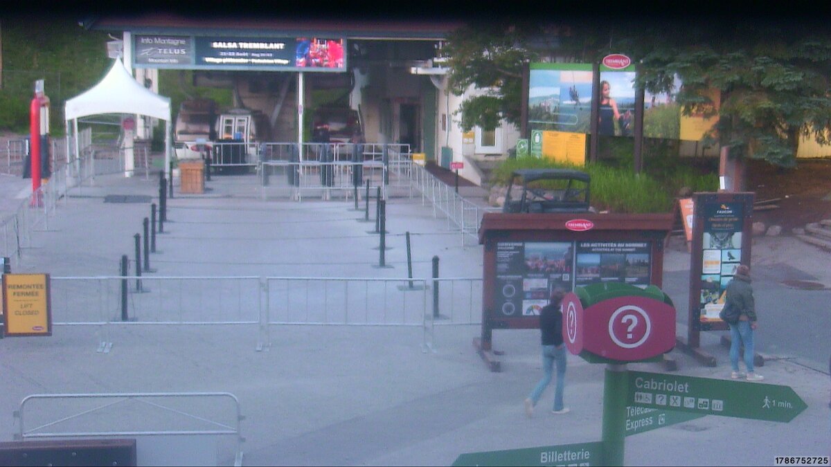 Webcam Tremblant: Base Sud