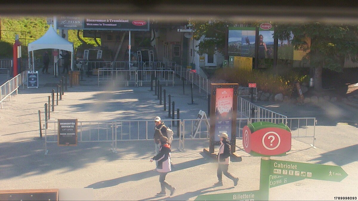 Webcam Tremblant: Base Sud