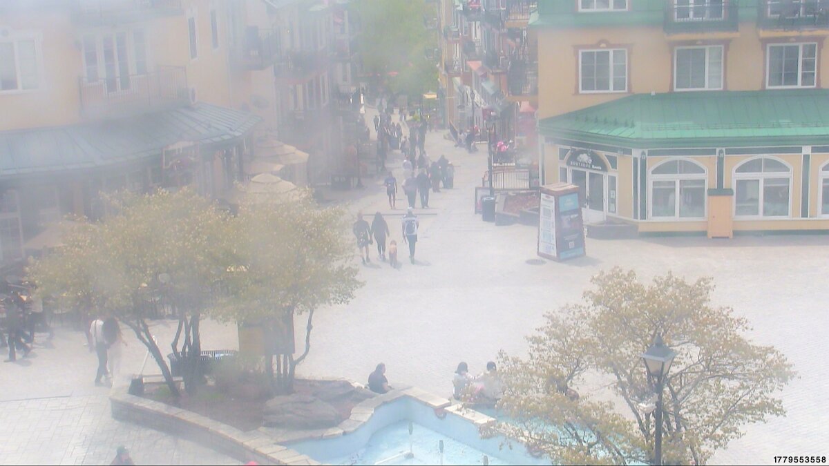 Webcam Tremblant: Place Sr-Bernard