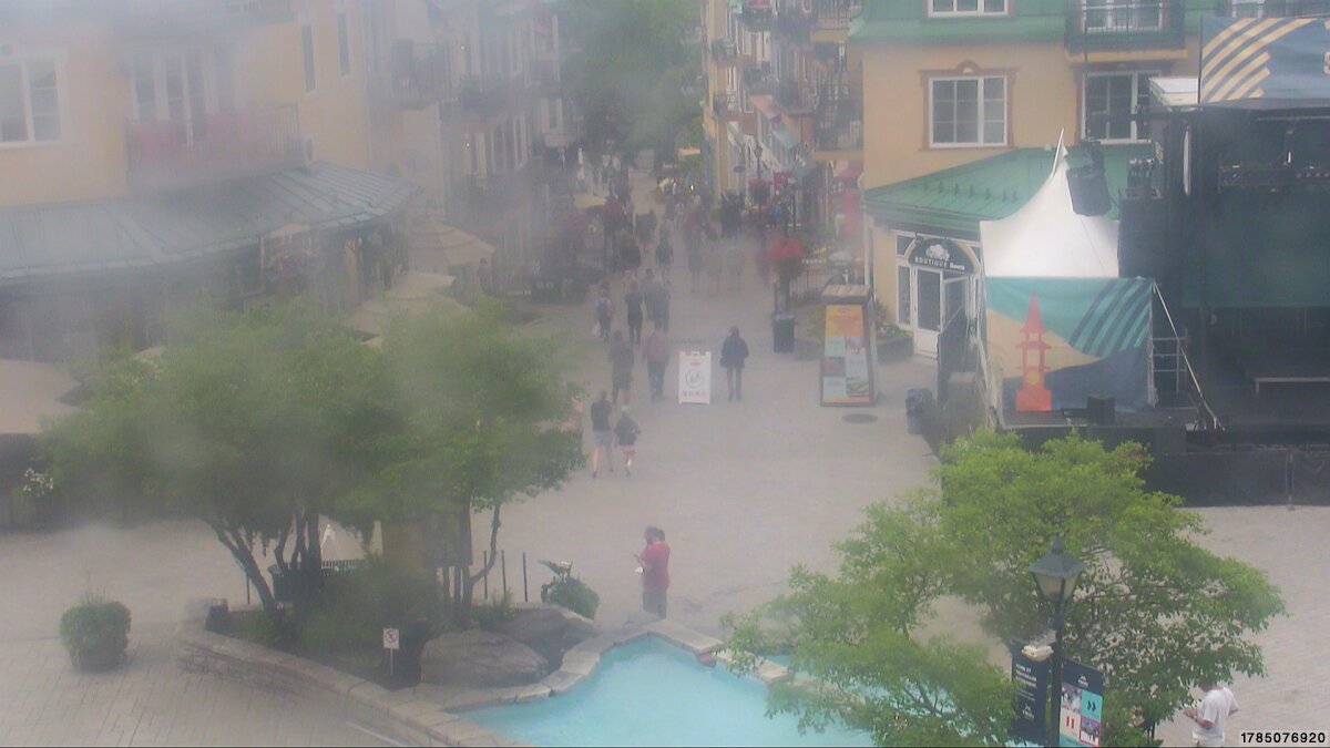 Webcam Tremblant: Place Sr-Bernard