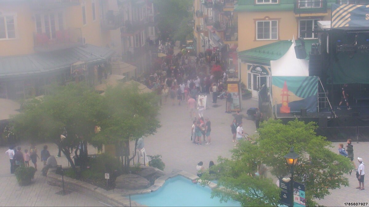 Webcam Tremblant: Place Sr-Bernard