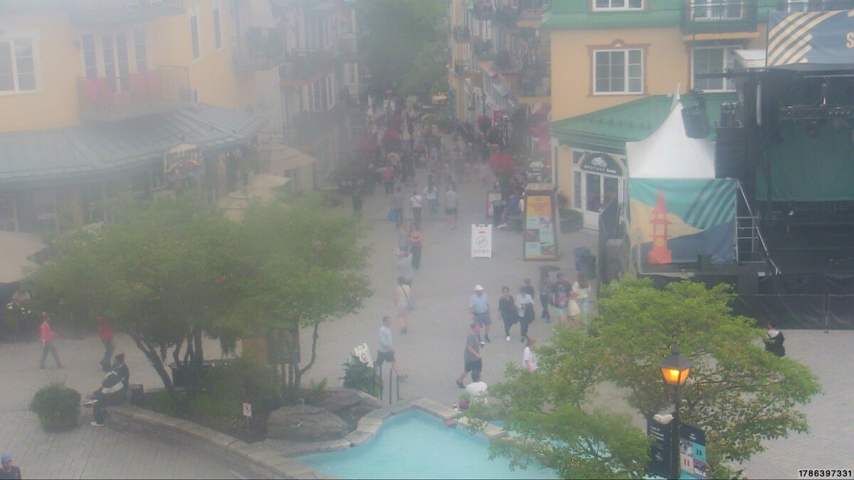 Webcam Tremblant: Place Sr-Bernard