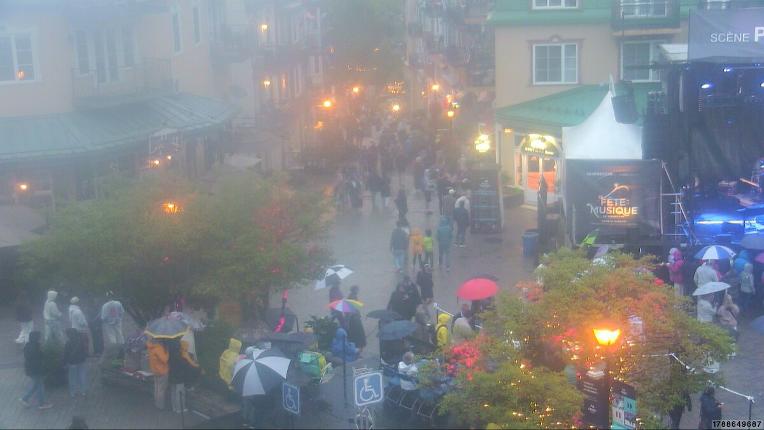 Webcam Tremblant: Place Sr-Bernard